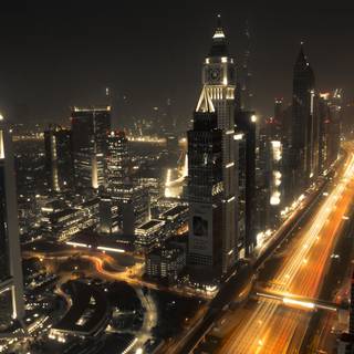Dubai city 4k wallpaper