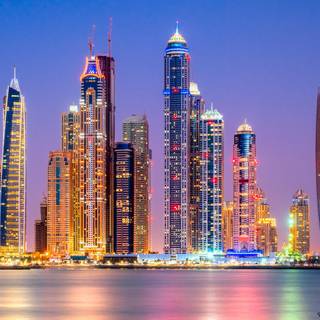 Dubai city 4k wallpaper