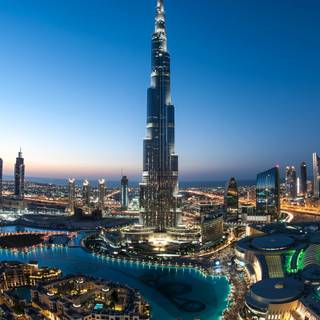 Dubai city 4k wallpaper