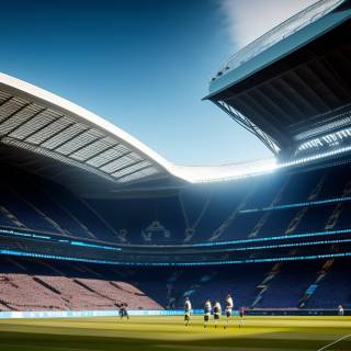 Etihad Stadium 4k wallpaper