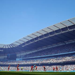 Etihad Stadium 4k wallpaper