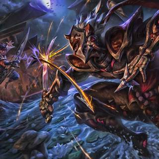 Genji and Hanzo desktop wallpaper