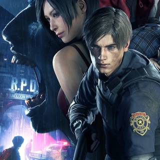 Resident Evil 2 4k wallpaper