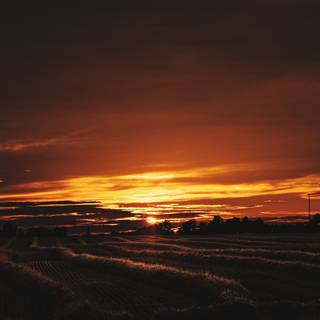 4k evening wallpaper