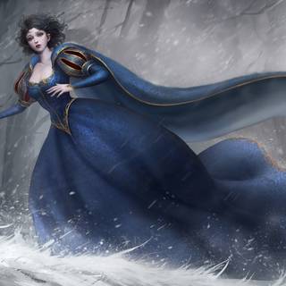 Snow White 4k wallpaper