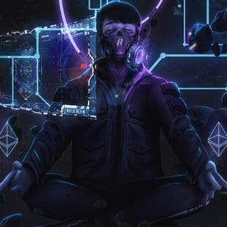 4k Bitcoin wallpaper