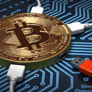 4k Bitcoin wallpaper