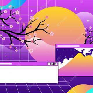 Windows Vaporwave wallpaper