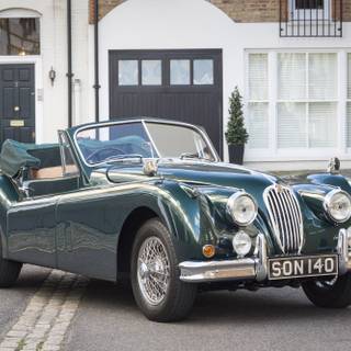 Jaguar XK140 wallpaper