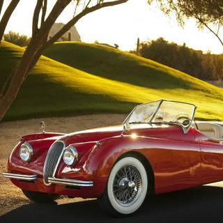 Jaguar XK140 wallpaper