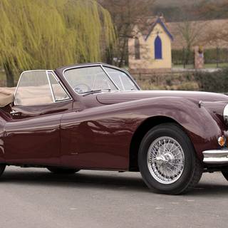 Jaguar XK140 wallpaper