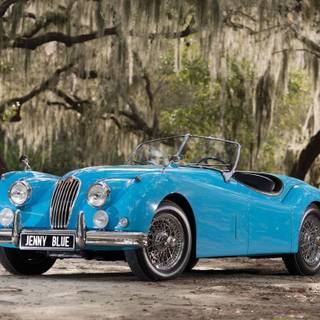Jaguar XK140 wallpaper