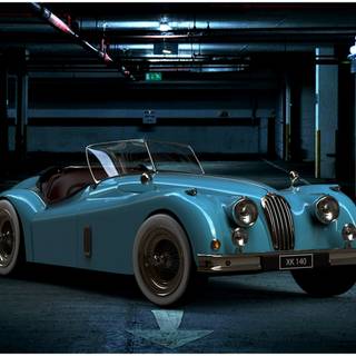 Jaguar XK140 wallpaper