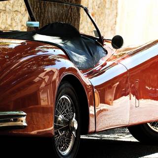 Jaguar XK140 wallpaper