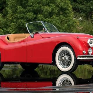 Jaguar XK140 wallpaper