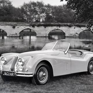 Jaguar XK140 wallpaper