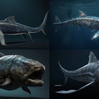 Prehistoric animals wallpaper