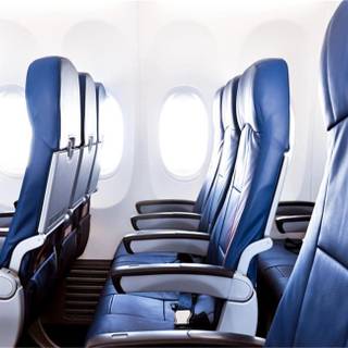 Plane interior wallpaper