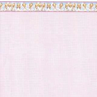 Pink lined paper wallpaper