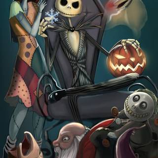 Oogie Boogie Man wallpaper