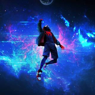 Miles Morales laptop wallpaper