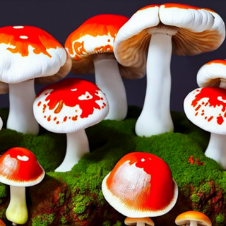 4k mushroom wallpaper