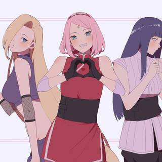 Ino Yamanaka 4k wallpaper