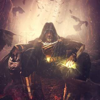 Black Adam 4k phone wallpaper
