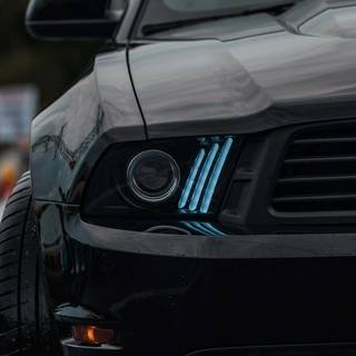 Dark car city wallpaper