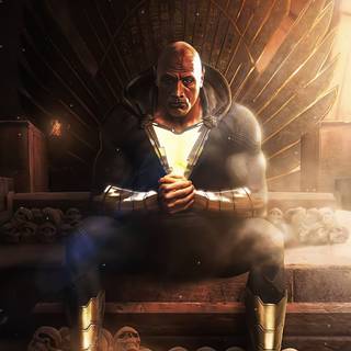Black Adam 4k phone wallpaper