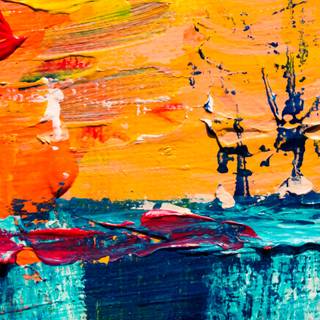 Oil painting 4k wallpaper