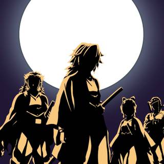 Demon Slayer laptop 4k wallpaper