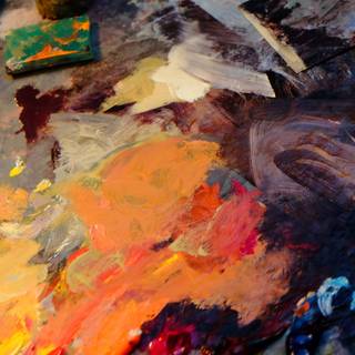 Oil painting 4k wallpaper