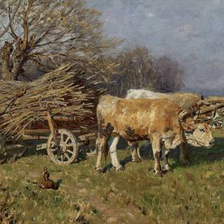 Oil painting 4k wallpaper