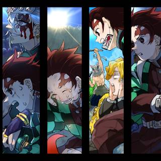 Demon Slayer laptop 4k wallpaper