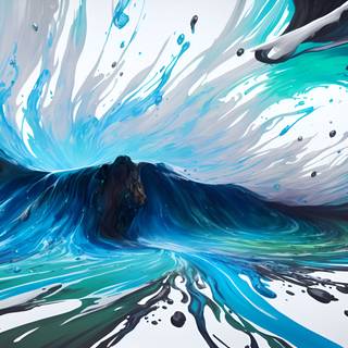 Oil painting 4k wallpaper