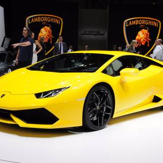 Yellow Lamborghini 4k wallpaper