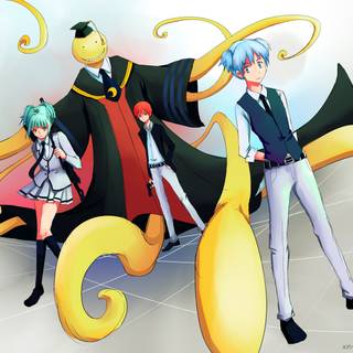 Koro Sensei 4k wallpaper