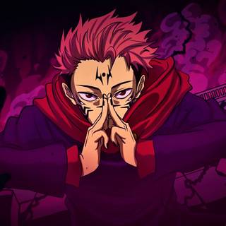 Sukuna HD desktop wallpaper