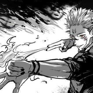 Sukuna laptop wallpaper