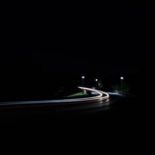 Dark road 4k wallpaper