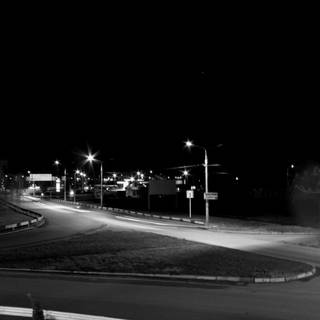 Dark road 4k wallpaper