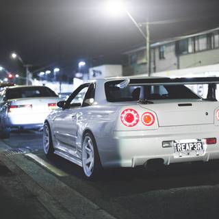 Nissan Skyline Gtr R34 4k wallpaper