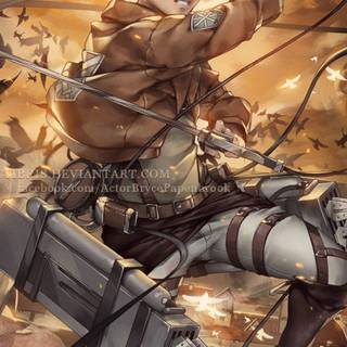 AoT 4k phone wallpaper