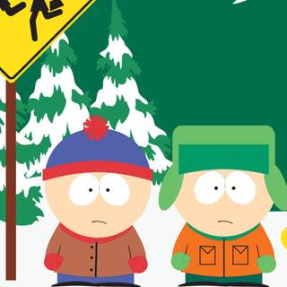 Stan and Kyle wallpaper