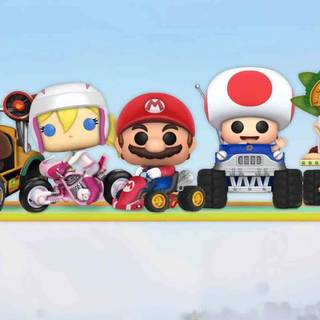 Mario Funko Pop wallpaper