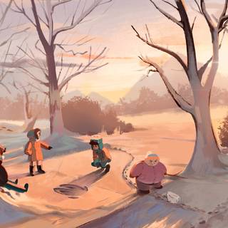 Stan and Kyle wallpaper