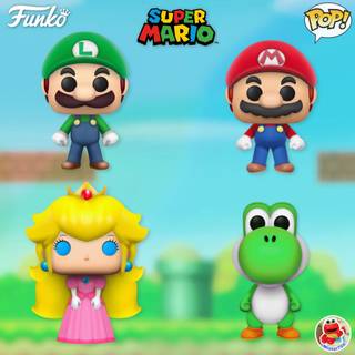 Mario Funko Pop wallpaper