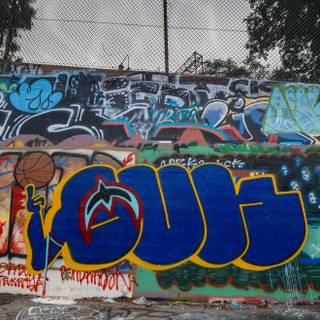 Basketball graffiti wallpaper