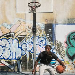 Basketball graffiti wallpaper
